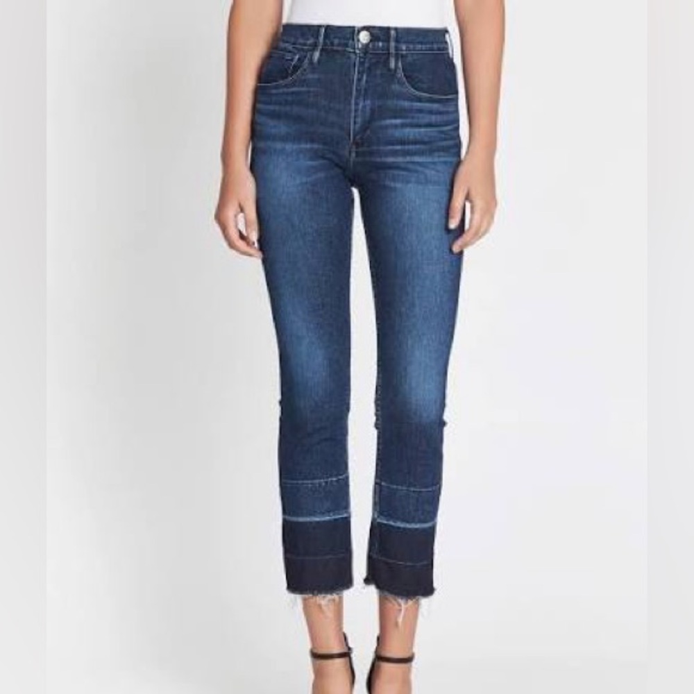 3x1 Dark Blue Straight Jeans